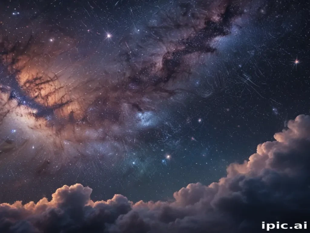 starry background aesthetic