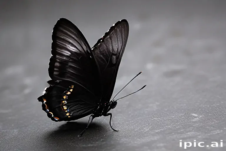 black butterfly wallpaper
