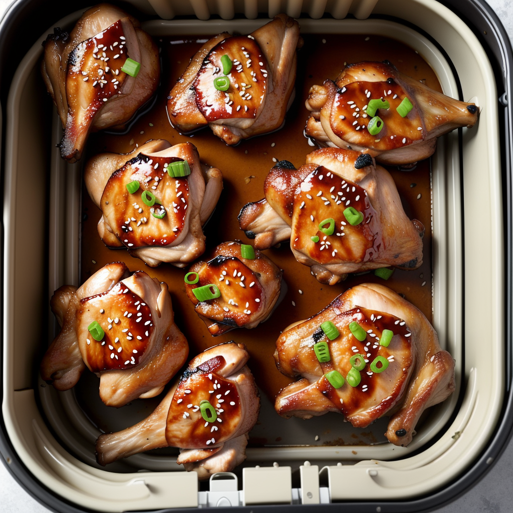 air fryer teriyaki chicken thighs