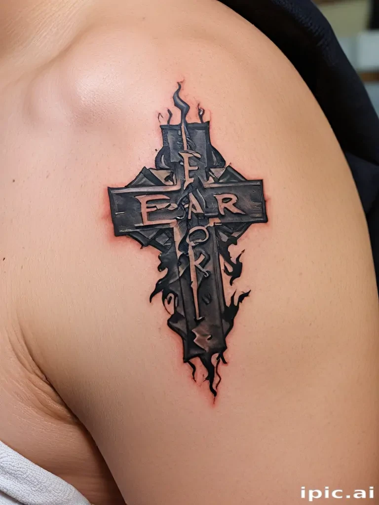 fear god tattoo