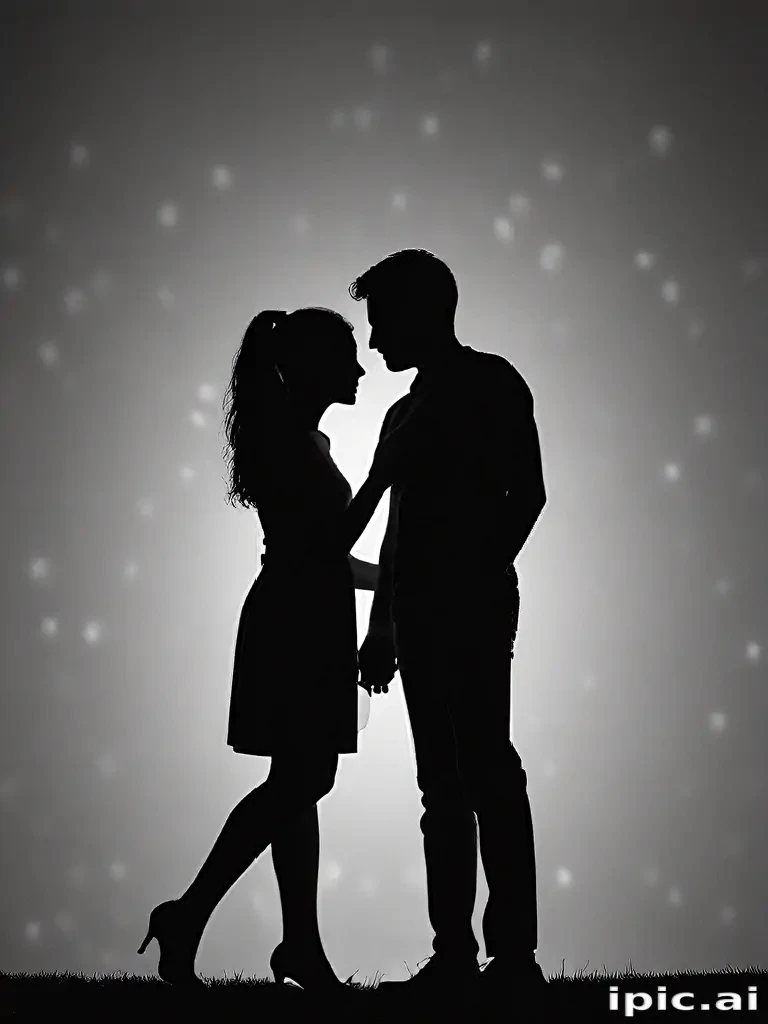 couple silhouette