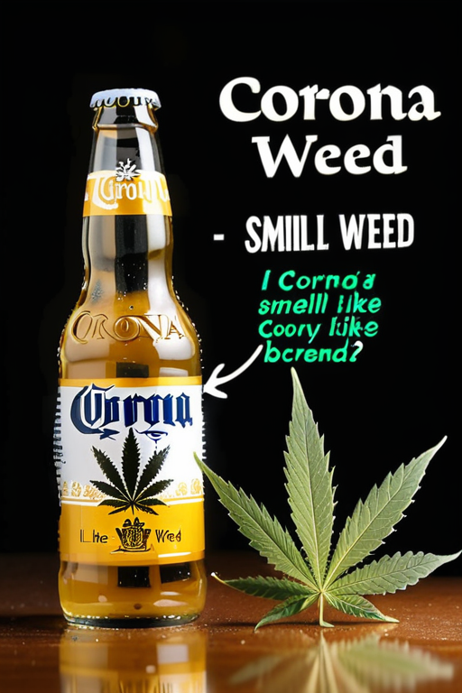 why does corona smell like weed