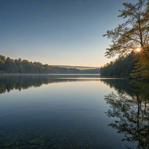 background lake