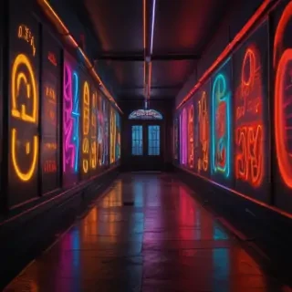 background neon colors