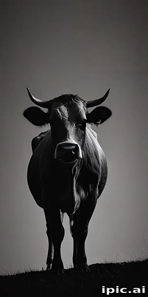 cow silhouette