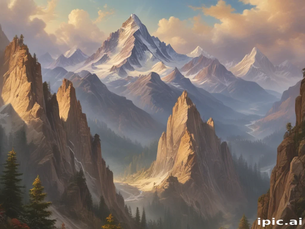 mountains transparent