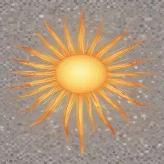 sun clip art transparent background