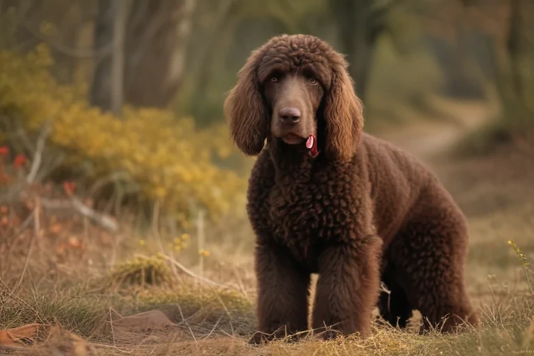 irish water spaniel