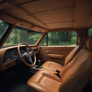 inside car background