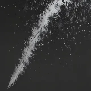 snow falling png
