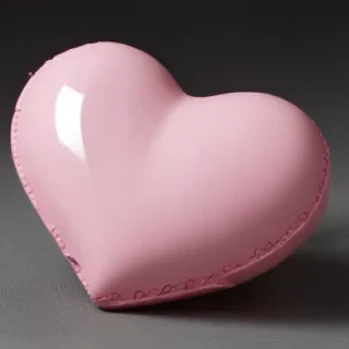 pink hearts aesthetic