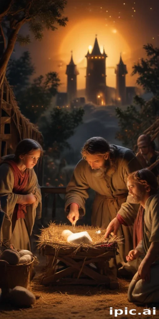 manger scene images free