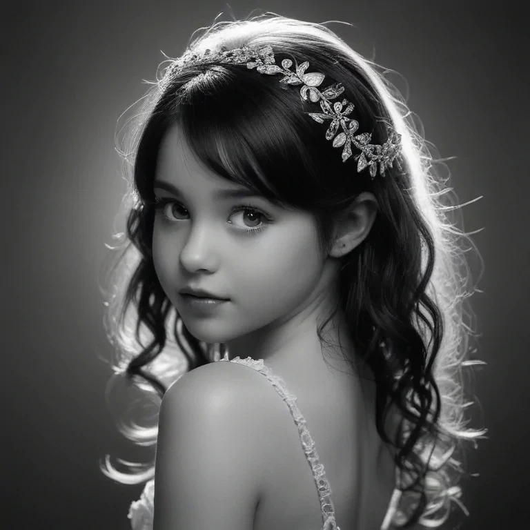 cute black and white