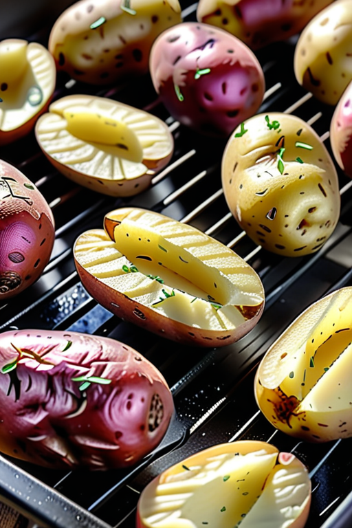 baking potatoes in the oven without foil