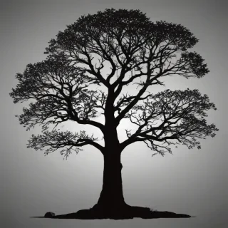 tree png silhouette