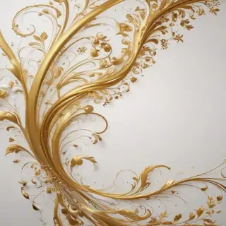 elegant white and gold background