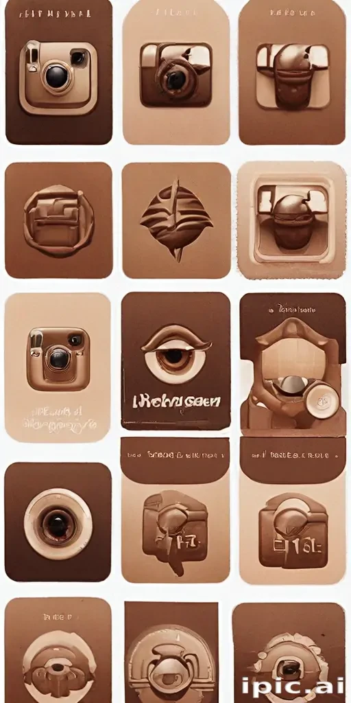 aesthetics brown instagram highlight icons