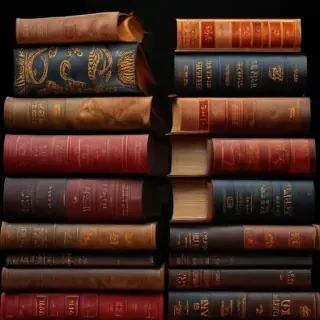 books stacked png