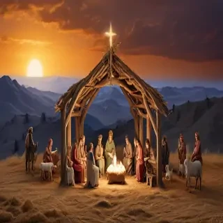 manger scene images free