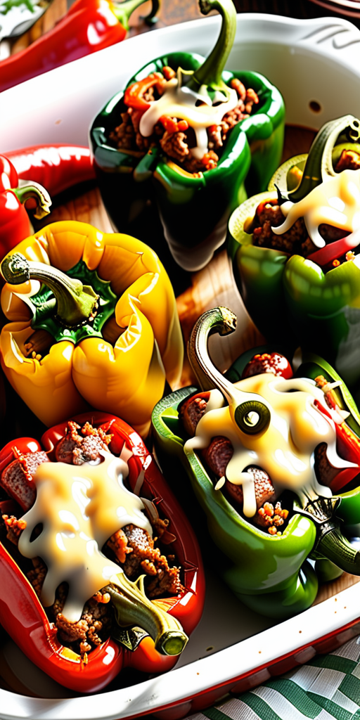 peppers stuffed with italian sausage