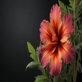 png border flower