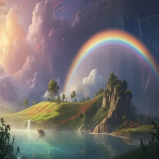 cute rainbow backgrounds