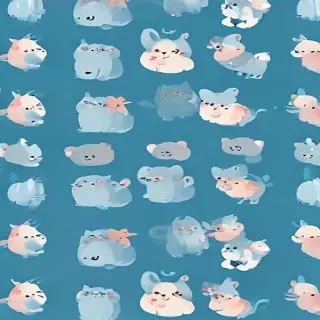 blue cute background