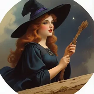 vintage witch images