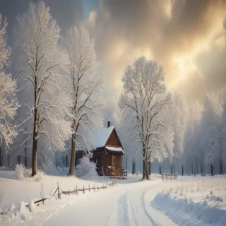 vintage winter pictures