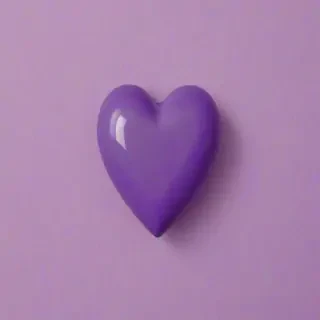 aesthetic purple heart
