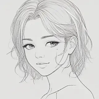 transparent line art