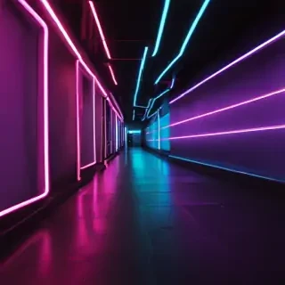 neon background aesthetic