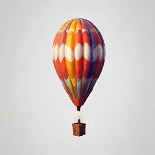 hot air balloon png