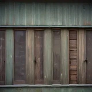 background of the house