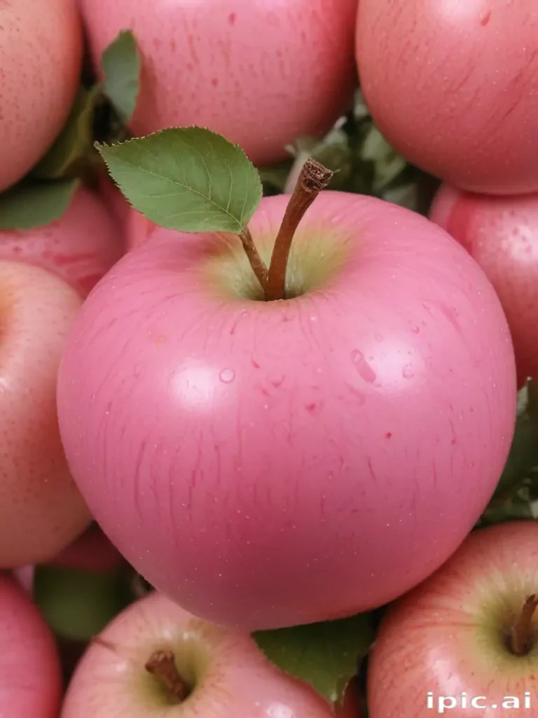 pink apple wallpaper