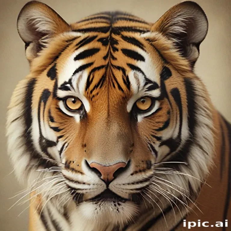 vintage tiger