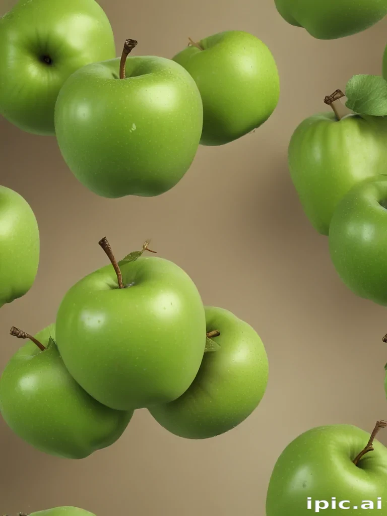 green apple png