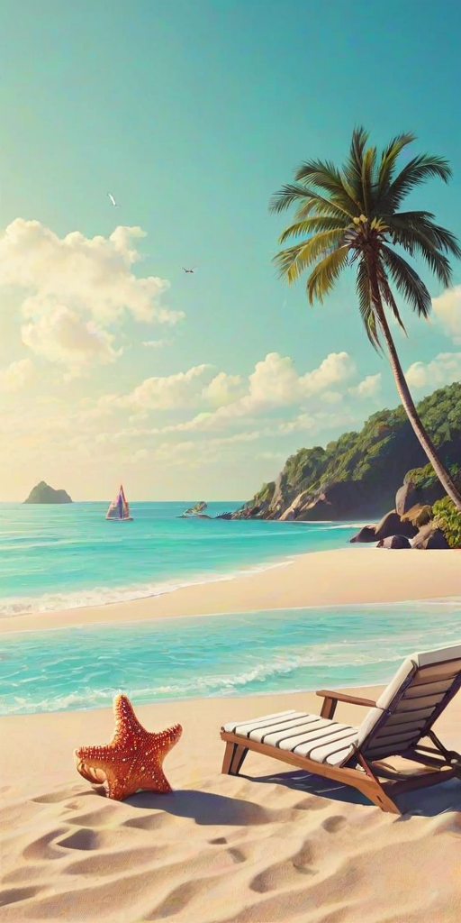 cute beach wallpaper