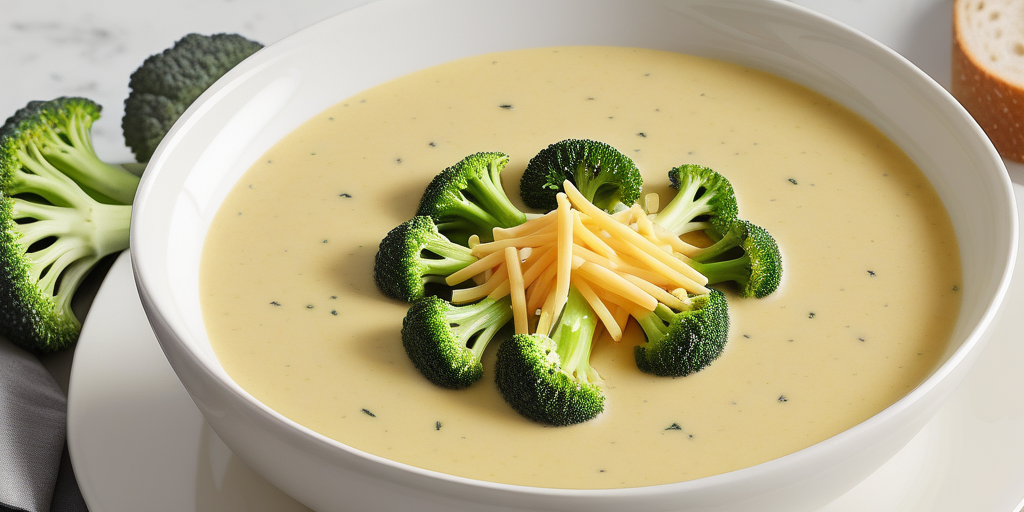 what to eat with broccoli and cheese soup