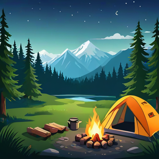 camping background