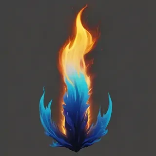blue flame png