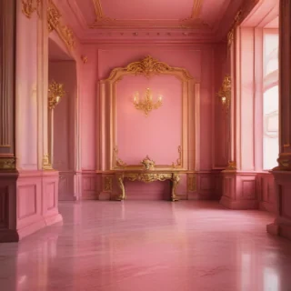 background pink and gold