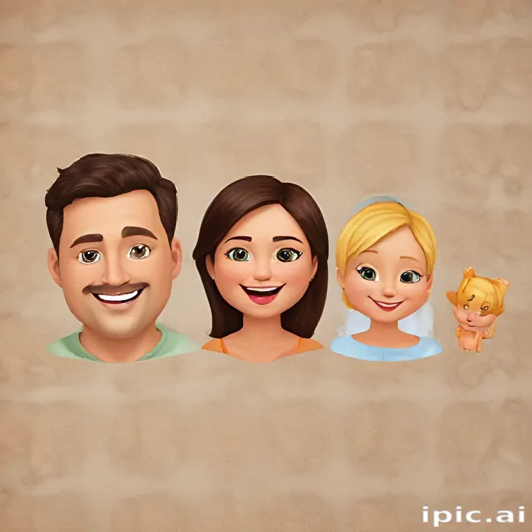 family emojis