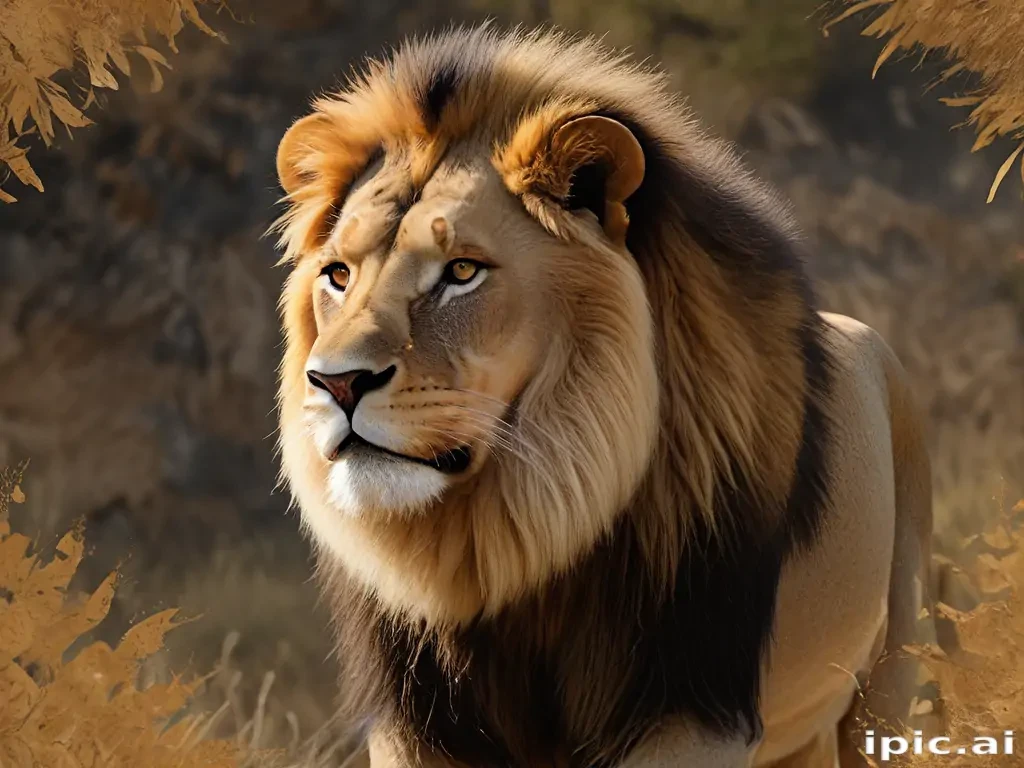 lion background