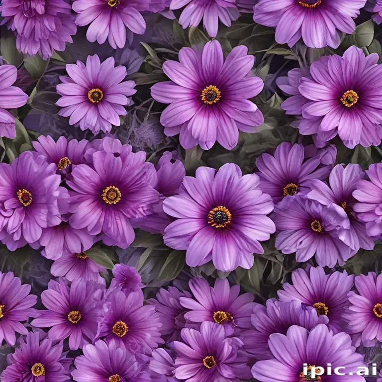 purple flowers png