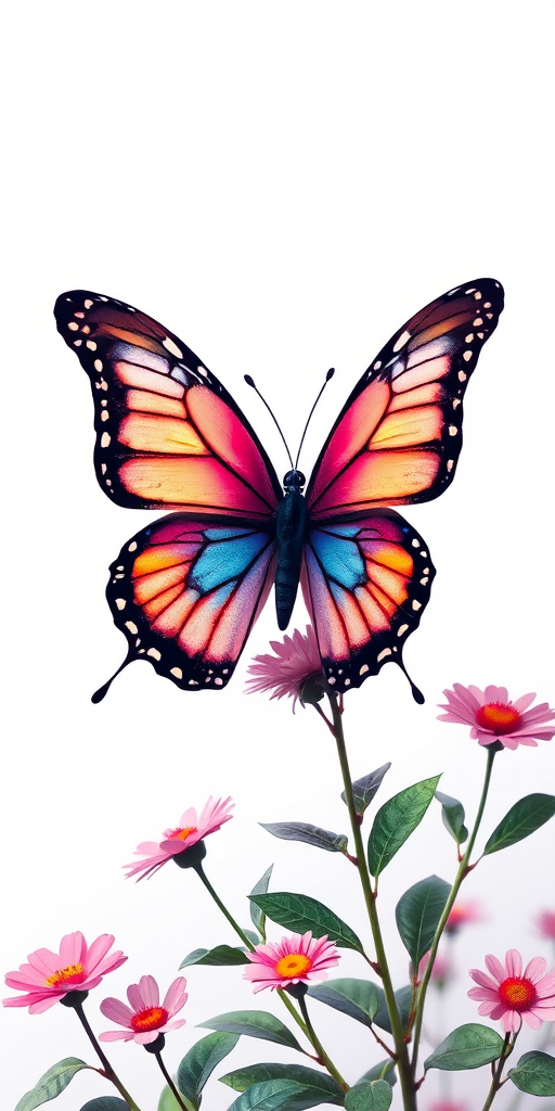 butterfly no background