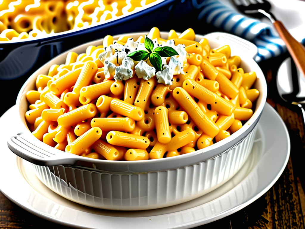 macaroni and cheese with ricotta