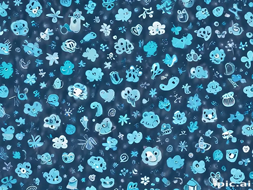 cute backgrounds blue