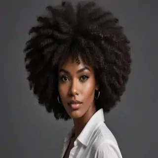 afro png