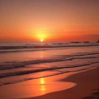 hd wallpaper beach sunset